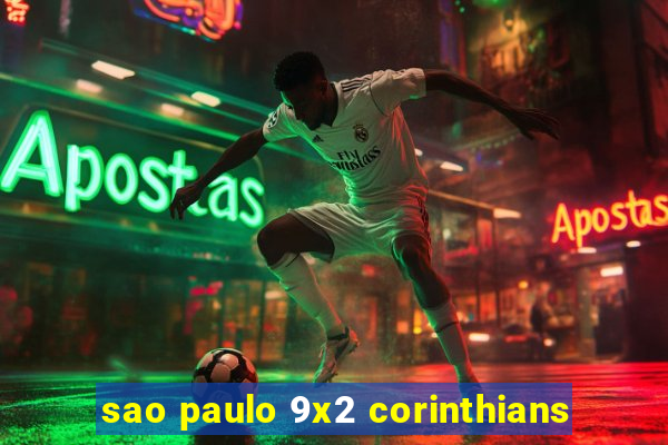 sao paulo 9x2 corinthians